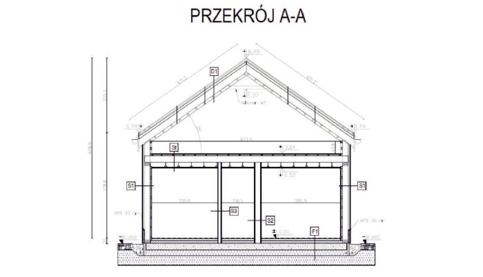 Sole 85 przekrój