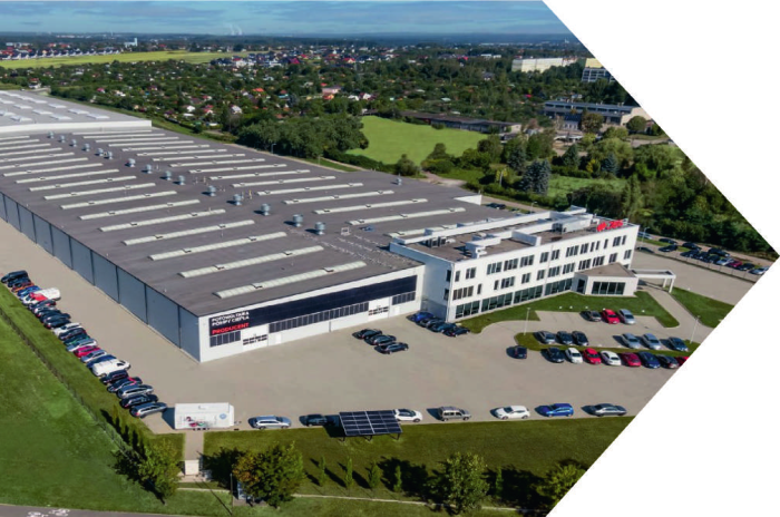Fabryka SOLITAR — widok z lotu ptaka