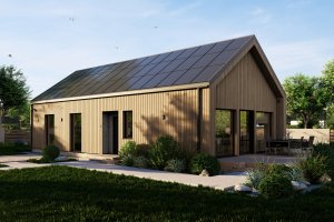 Dom prefabrykowany Sole 94 drewno z wypustem 4