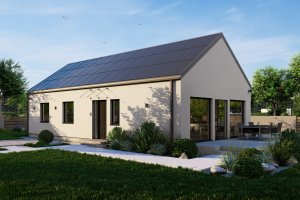 Dom prefabrykowany Sole 94 Front 3