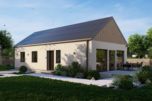 Dom prefabrykowany Sole 94 Front 5